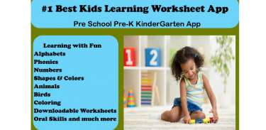 Worksheets Pre K KG Nursery screenshot 2