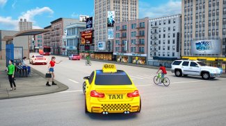大型出租车模拟器：2020年现代出租车游戏 screenshot 0