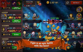 Marmok's Team Monster Crush RPG кликер screenshot 3