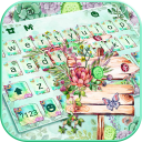 Green Floral Garden Keyboard T