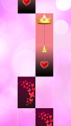 Piano Pink Heart Tiles screenshot 2