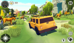 Animal Safari Hunting Game - Free Polygon Shooting screenshot 2