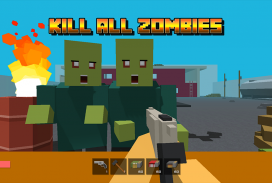 Hero Pixel V Zombie Gun 3D screenshot 0