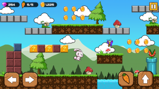 Bunny’s World - Jungle Bunny run screenshot 0