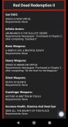 Cheats and Codes for RDR I & II (Unofficial) screenshot 1