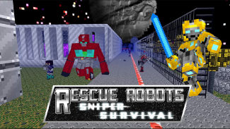Rescue Robots Sniper Survival screenshot 15