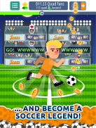 Legend Soccer Clicker - Seja uma Lenda do Futebol! screenshot 1