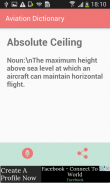 Aviation Dictionary Offline - Definitions Terms screenshot 0