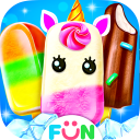 Unicorn Popsicle Maker e Sorvete Jogo Icon