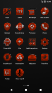 Red Orange Icon Pack Free screenshot 8