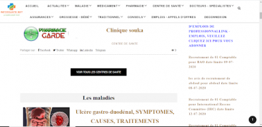 Infossante- pharmacie de garde screenshot 0