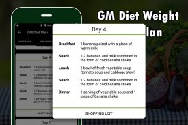 GM Diet Plan For Weight Loss screenshot 4