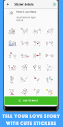 WASticker - Amor emoticonos screenshot 1