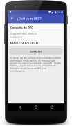 ¿Cuál es mi RFC? México screenshot 3