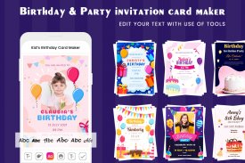 Digital Invitation Card Maker screenshot 4