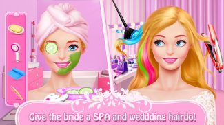 女生游戏:梦幻婚礼换装化妆游戏 screenshot 3
