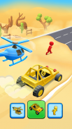 Shape Race: Car Transform Race screenshot 8