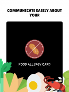 Food Allergy Card screenshot 7