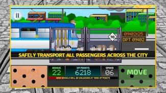 Tram Driver Simulator 2D - simulador de elétricos screenshot 6