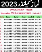 Islamic Hijri Calendar 2023 screenshot 2