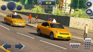 Taxi Cab City Driving Car screenshot 1