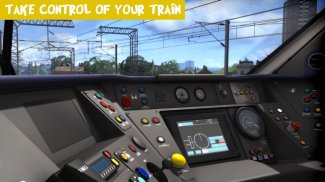 Euro Bullet Train Driver Simulator Railway Driving screenshot 2
