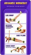 Flat Stomach Workout for Women - Burn Belly Fat screenshot 3