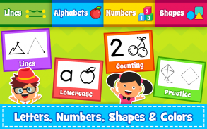 ABC أطفال ما قبل المدرسة - لعبة التعلم screenshot 1
