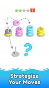 Color Hoop stack: 3D sort game screenshot 0