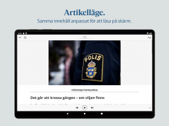 Göteborgs-Posten e-tidning screenshot 11