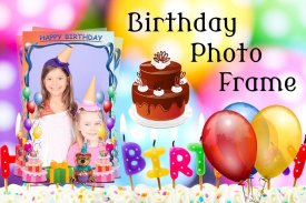 Birthday Photo Frame screenshot 0