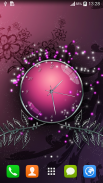 Free Pink Clock screenshot 7