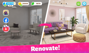 Color House - Design Makeover screenshot 2