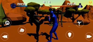 Savage Fighter - Online 2 Player Fighting Game screenshot 0
