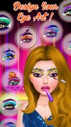 Fashion Show: Eye Makeup Games screenshot 1