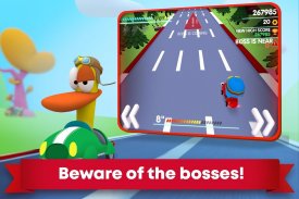 Pocoyo Racing: Kids Car Race - Fast 3D Adventure screenshot 1