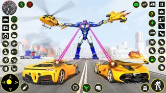 Robô Fogo Lutador Resgatar Caminhão screenshot 3