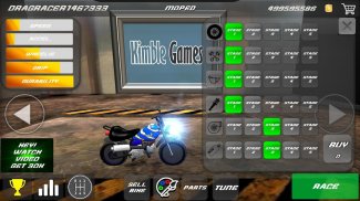 Drag bikes - Motorbike racing screenshot 0