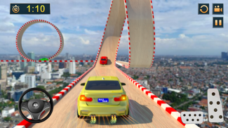 3D Mega Ramp Tricky Car Stunt screenshot 5