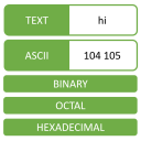 ASCII-Code umwandeln Icon