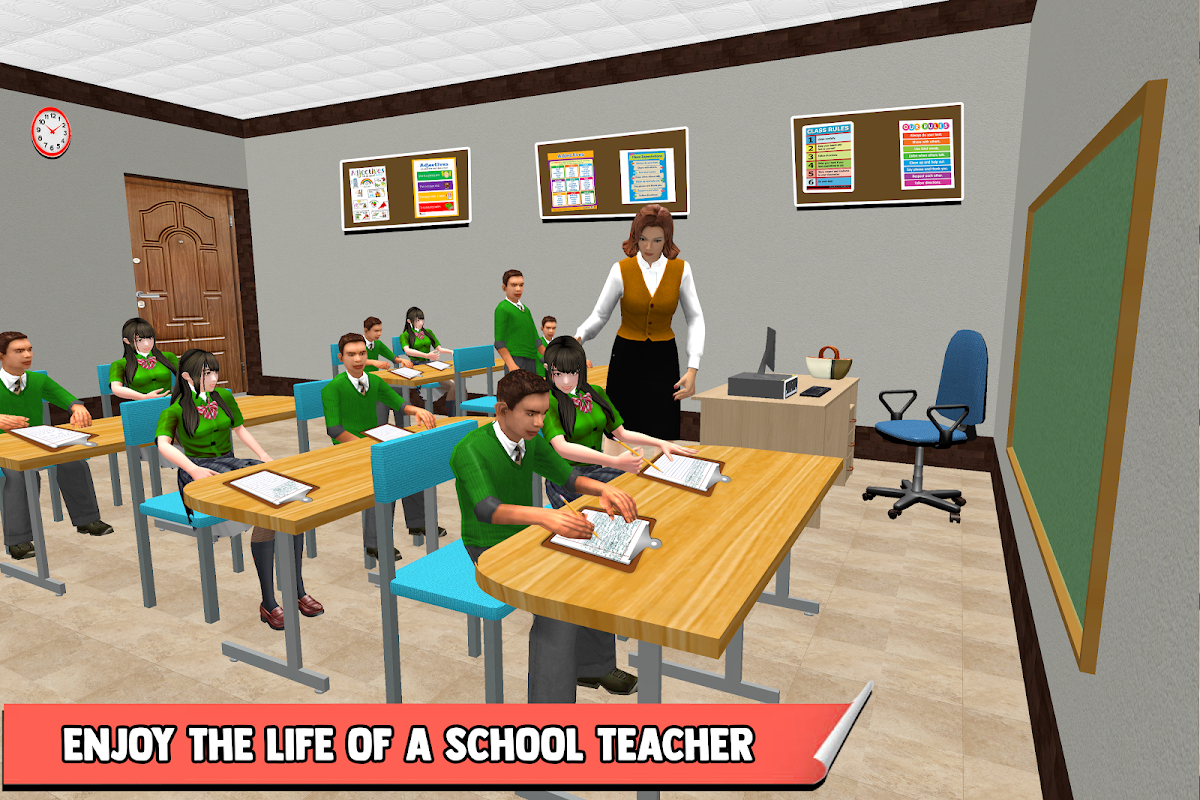 High School Teacher Simulator - Загрузить APK для Android | Aptoide