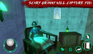 Horror Granny - Scary Mysterious House Game screenshot 0