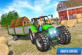 Drive Tractor trolley Offroad Cargo- Free Games screenshot 7