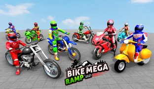 Mega Ramp Bike Race: Bike Jump screenshot 1