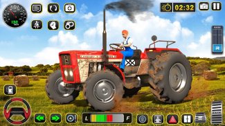 Farming Games: Tractor Game 3D screenshot 0