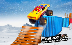 Mega Ramp Monster Truck Гоночные игры screenshot 6