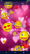 Cute Emoji Live Wallpaper screenshot 2