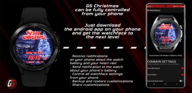 GS Christmas Watch Face screenshot 0