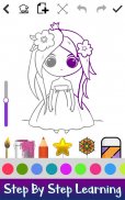 Learn to Draw , Glitter & Color: Draw Step by Step screenshot 1