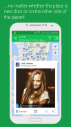 HINP: social networks on a map screenshot 1